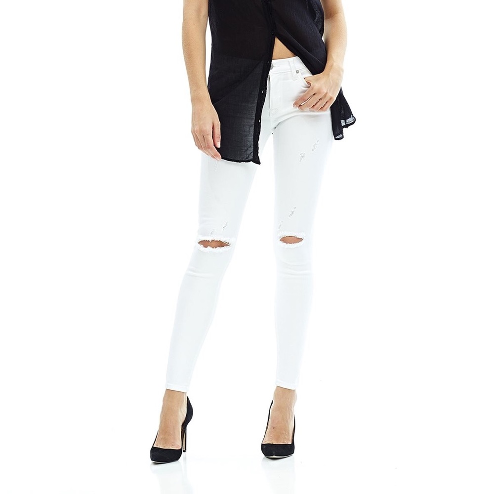 Hudson Nico Mid-Rise Super Skinny Jeans